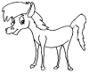 Horses - Animals Coloring Pages