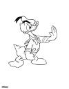 Donald Duck - Disney Coloring Pages