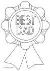 Fathers Day - Holidays Coloring  Pages