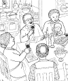 Passover - religious Coloring  Pages