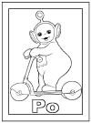Teletubbies - TV Shows Coloring  Pages